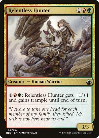 Relentless Hunter [Battlebond] | Cracking-Singles