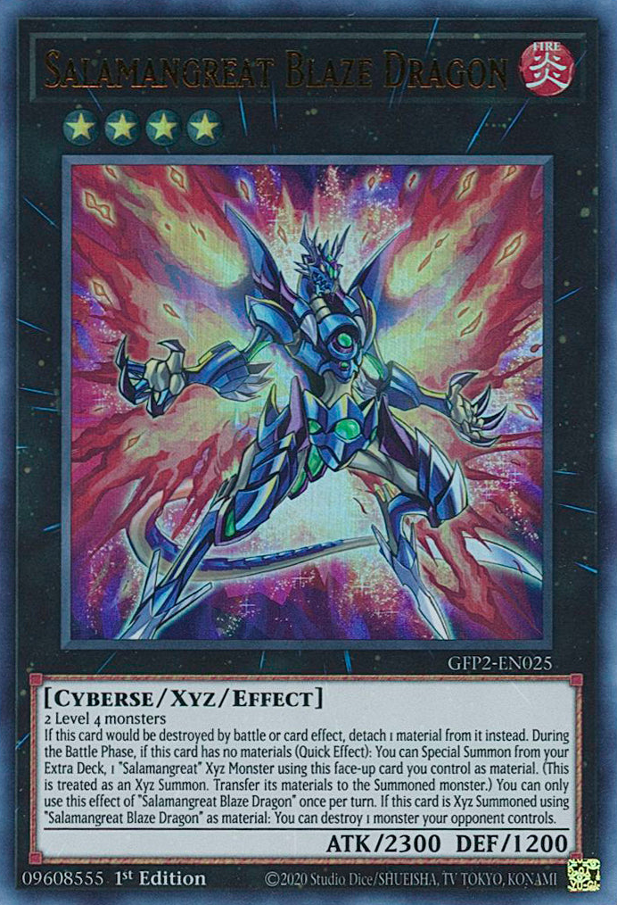 Salamangreat Blaze Dragon [GFP2-EN025] Ultra Rare | Cracking-Singles