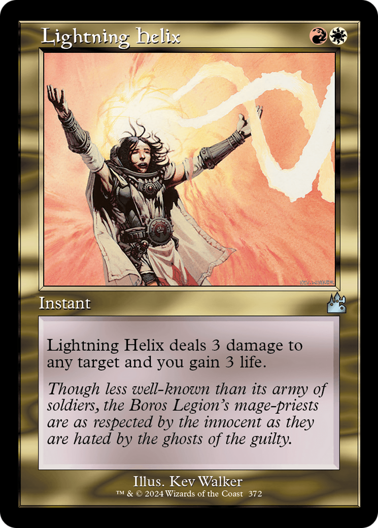 Lightning Helix (Retro Frame) [Ravnica Remastered] | Cracking-Singles