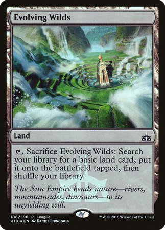 Evolving Wilds [Rivals of Ixalan Promos] | Cracking-Singles