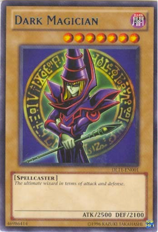 Dark Magician (Blue) [DL11-EN001] Rare | Cracking-Singles