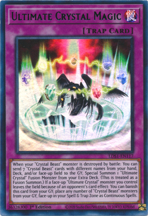 Ultimate Crystal Magic (Green) [LDS1-EN117] Ultra Rare | Cracking-Singles