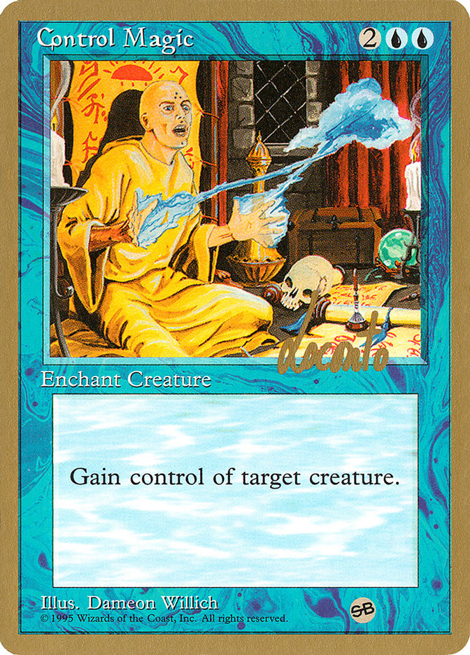 Control Magic (Michael Loconto) (SB) [Pro Tour Collector Set] | Cracking-Singles