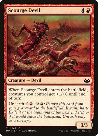 Scourge Devil [Modern Masters 2017] | Cracking-Singles