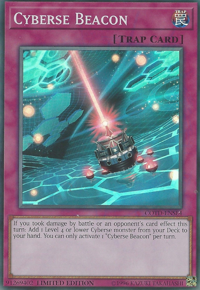 Cyberse Beacon [COTD-ENSE4] Super Rare | Cracking-Singles