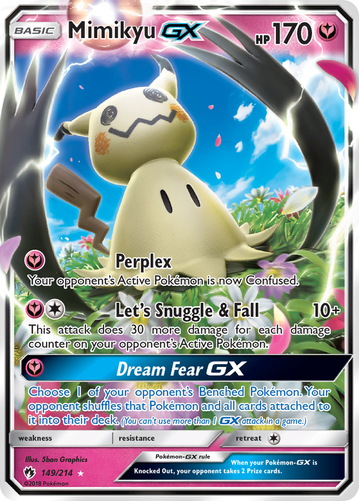 Mimikyu GX (149/214) [Sun & Moon: Lost Thunder] | Cracking-Singles