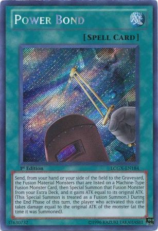 Power Bond [LCGX-EN184] Secret Rare | Cracking-Singles