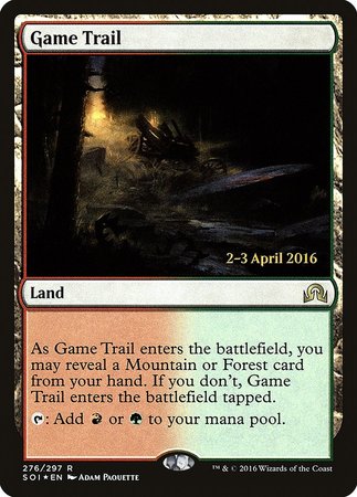 Game Trail [Shadows over Innistrad Promos] | Cracking-Singles