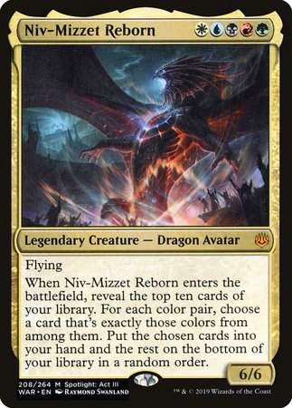 Niv-Mizzet Reborn [War of the Spark] | Cracking-Singles