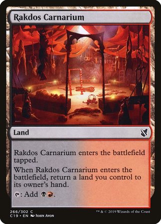 Rakdos Carnarium [Commander 2019] | Cracking-Singles