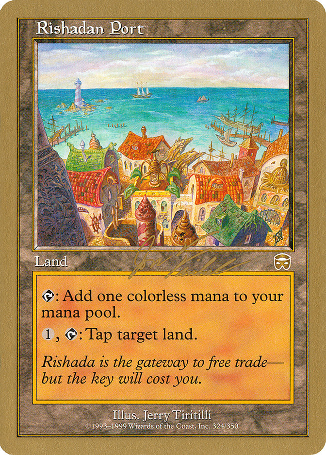 Rishadan Port (Jon Finkel) [World Championship Decks 2000] | Cracking-Singles