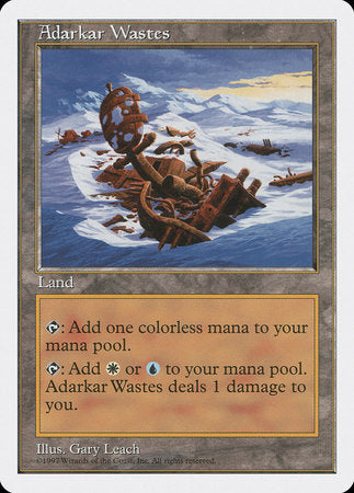 Adarkar Wastes [Fifth Edition] | Cracking-Singles