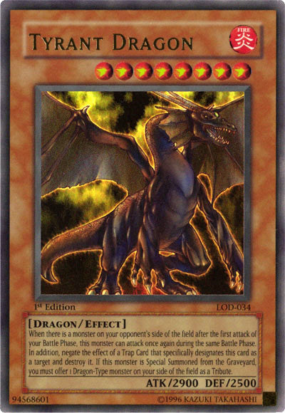 Tyrant Dragon [LOD-034] Ultra Rare | Cracking-Singles