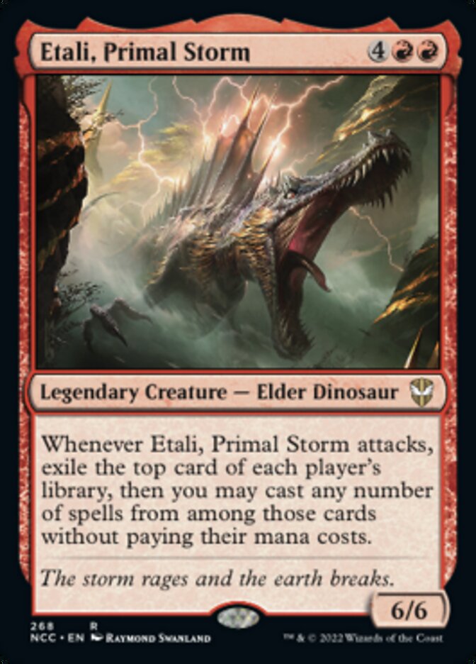 Etali, Primal Storm [Streets of New Capenna Commander] | Cracking-Singles