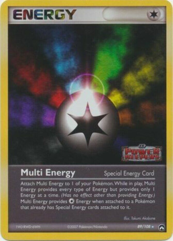 Multi Energy (89/108) (Stamped) [EX: Power Keepers] | Cracking-Singles