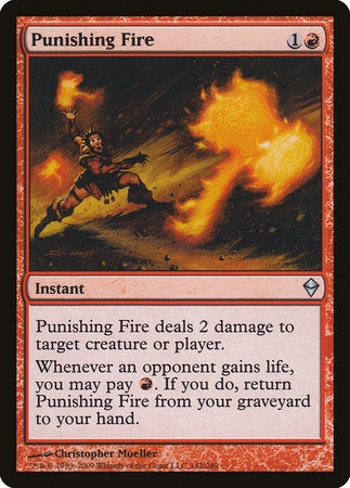 Punishing Fire [Zendikar] | Cracking-Singles