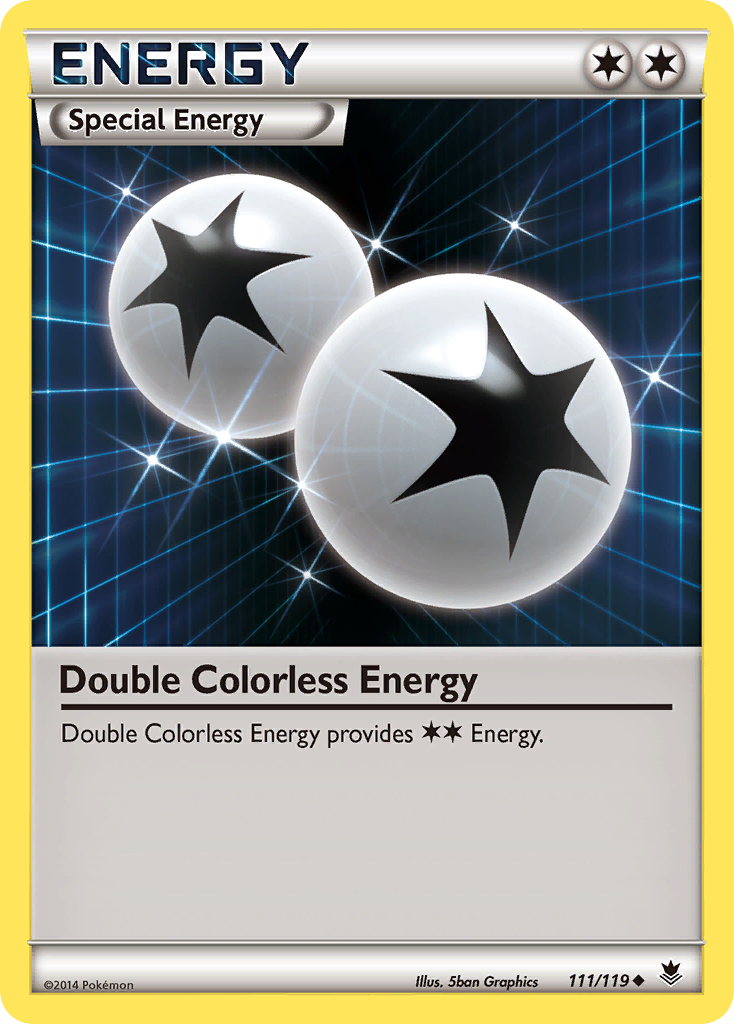 Double Colorless Energy (111/119) [XY: Phantom Forces] | Cracking-Singles