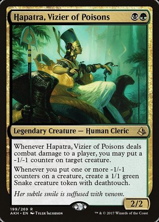 Hapatra, Vizier of Poisons [Amonkhet] | Cracking-Singles