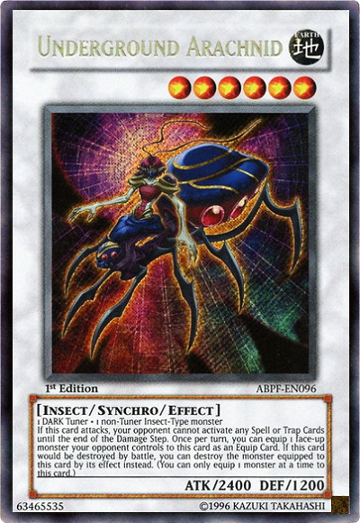 Underground Arachnid [ABPF-EN096] Secret Rare | Cracking-Singles