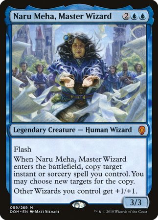 Naru Meha, Master Wizard [Dominaria] | Cracking-Singles