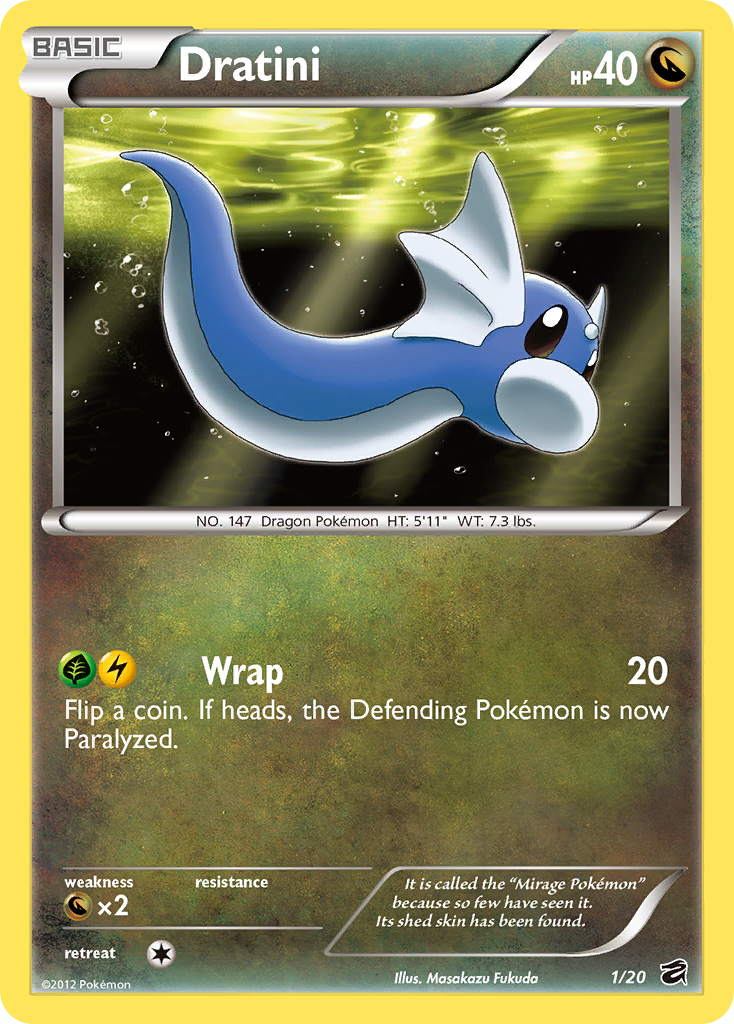 Dratini (1/20) [Black & White: Dragon Vault] | Cracking-Singles