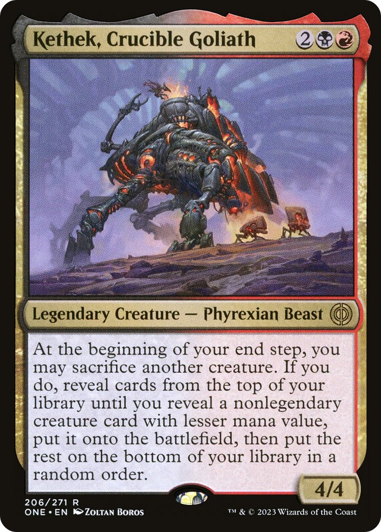 Kethek, Crucible Goliath [Phyrexia: All Will Be One] | Cracking-Singles