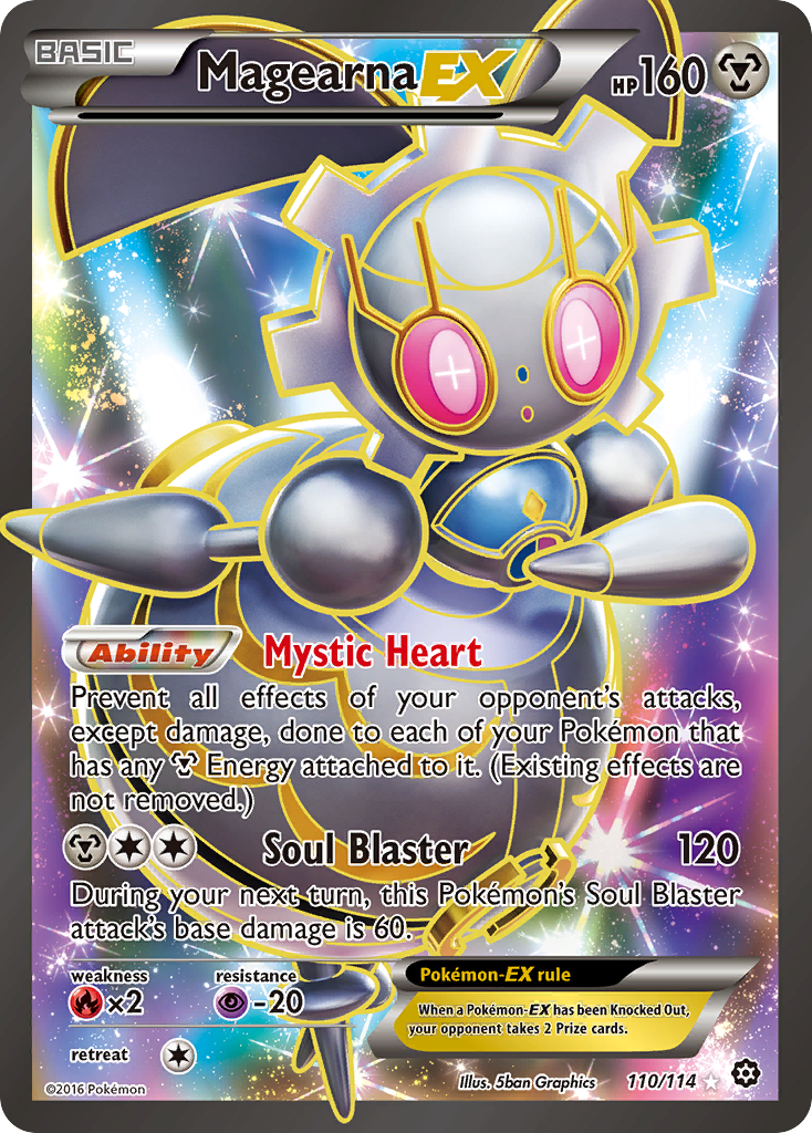 Magearna EX (110/114) [XY: Steam Siege] | Cracking-Singles