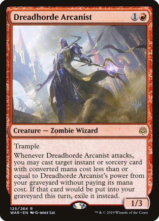 Dreadhorde Arcanist [War of the Spark Promos] | Cracking-Singles