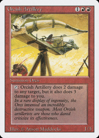 Orcish Artillery [Revised Edition] | Cracking-Singles