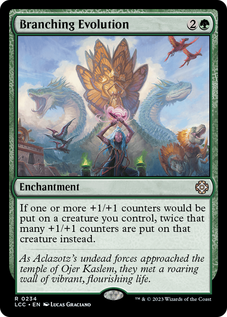 Branching Evolution [The Lost Caverns of Ixalan Commander] | Cracking-Singles