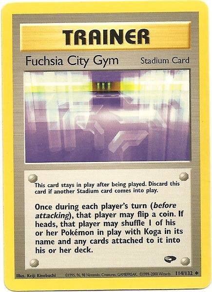 Fuchsia City Gym (114/132) [Gym Challenge Unlimited] | Cracking-Singles