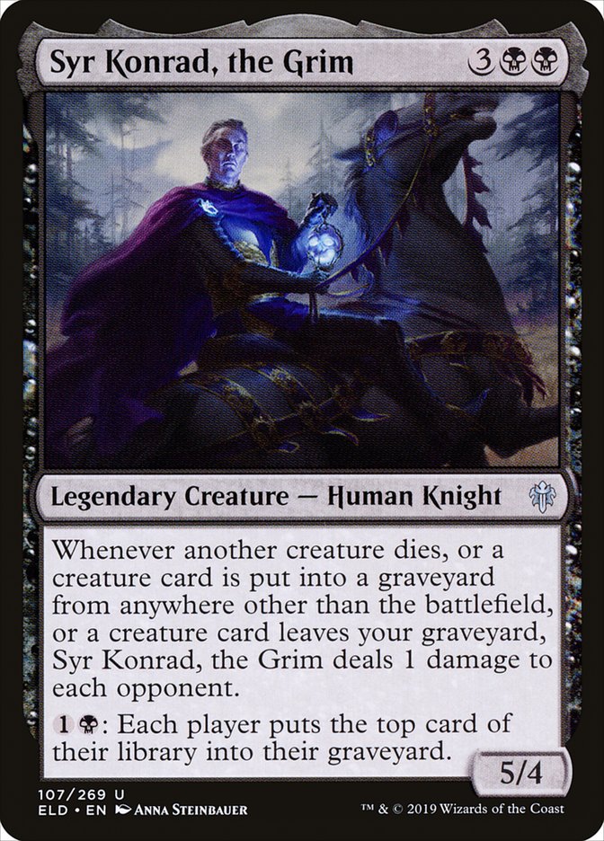 Syr Konrad, the Grim [Throne of Eldraine] | Cracking-Singles