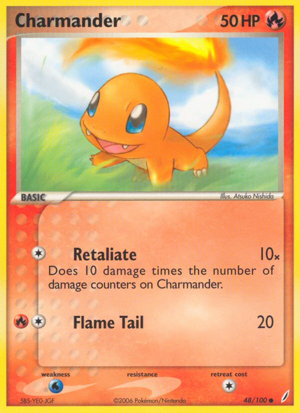 Charmander (48/100) [EX: Crystal Guardians] | Cracking-Singles