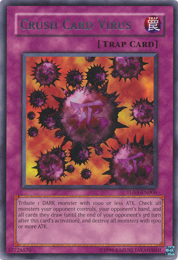 Crush Card Virus [TU01-EN006] Rare | Cracking-Singles