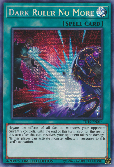 Dark Ruler No More [TN19-EN014] Prismatic Secret Rare | Cracking-Singles