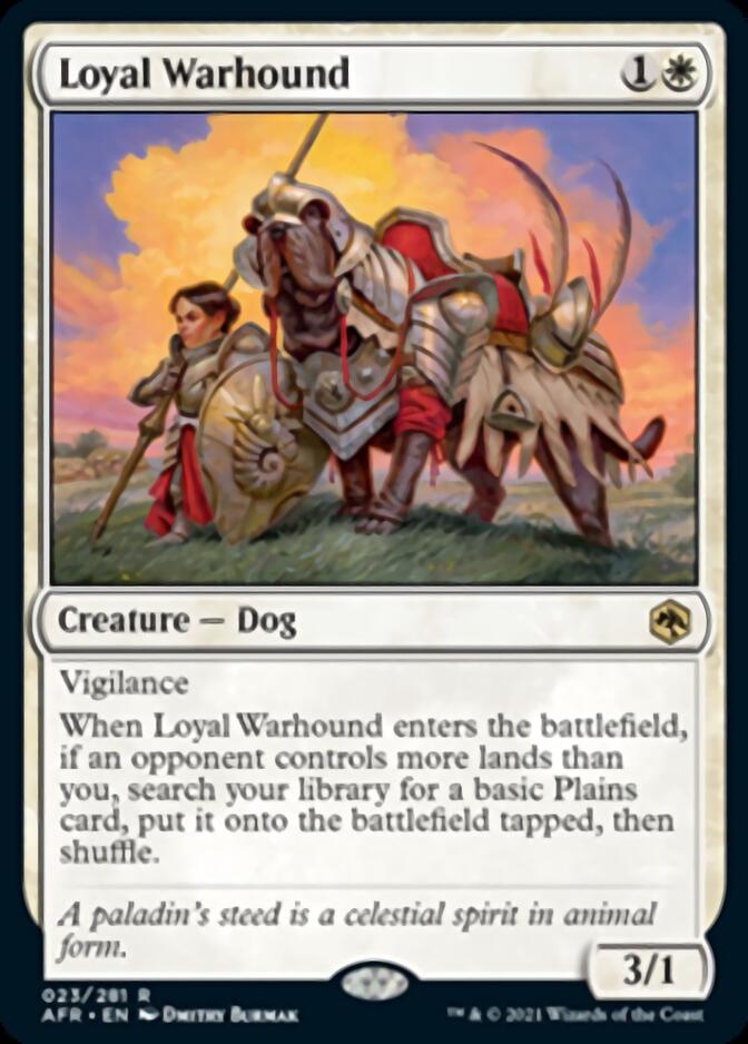 Loyal Warhound [Dungeons & Dragons: Adventures in the Forgotten Realms] | Cracking-Singles