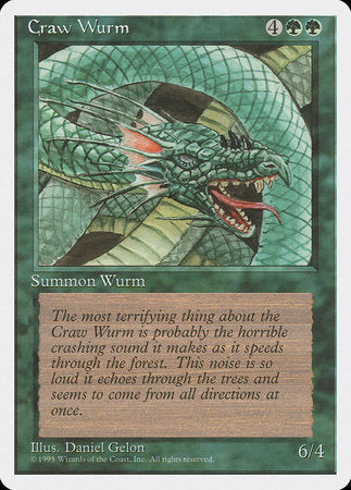 Craw Wurm [Fourth Edition] | Cracking-Singles