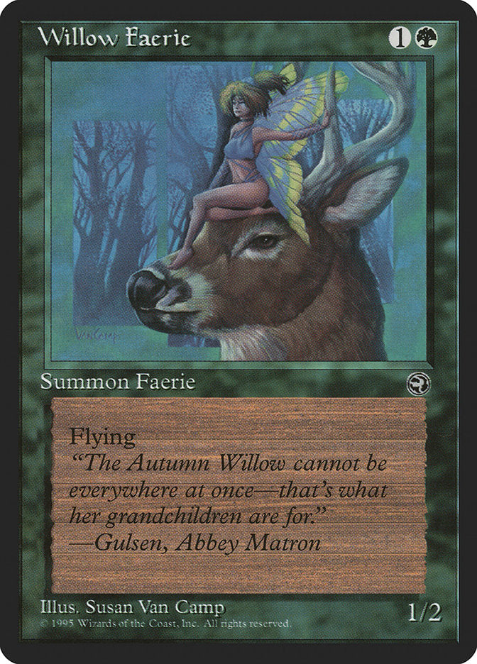 Willow Faerie (Gulsen Flavor Text) [Homelands] | Cracking-Singles