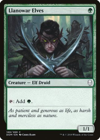 Llanowar Elves [Dominaria] | Cracking-Singles