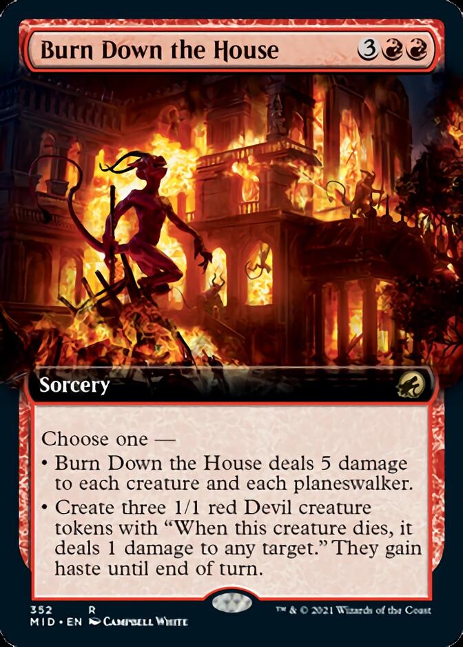 Burn Down the House (Extended) [Innistrad: Midnight Hunt] | Cracking-Singles