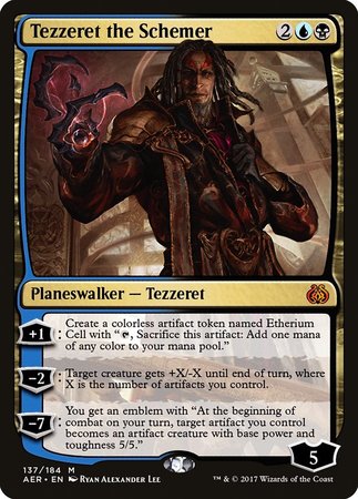 Tezzeret the Schemer [Aether Revolt] | Cracking-Singles