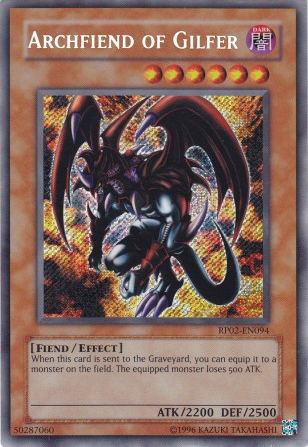 Archfiend of Gilfer [RP02-EN094] Secret Rare | Cracking-Singles