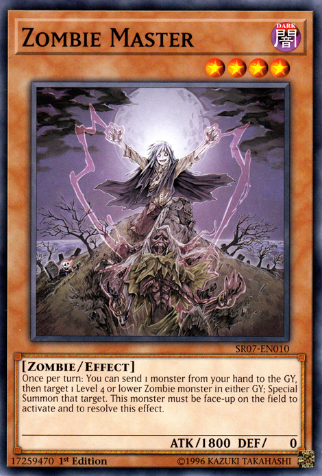 Zombie Master [SR07-EN010] Common | Cracking-Singles