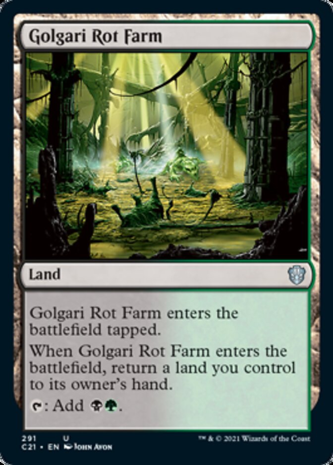 Golgari Rot Farm [Commander 2021] | Cracking-Singles