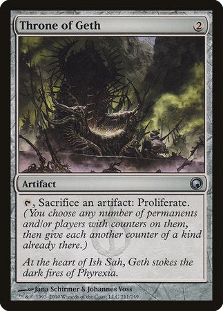 Throne of Geth [Scars of Mirrodin] | Cracking-Singles