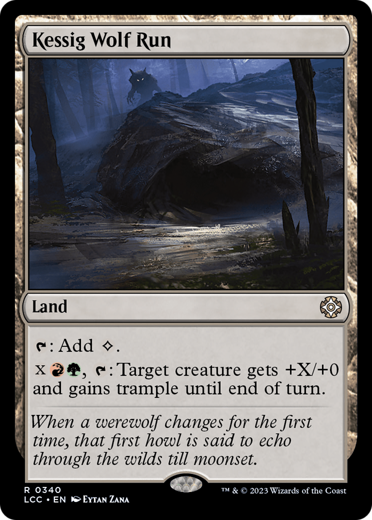 Kessig Wolf Run [The Lost Caverns of Ixalan Commander] | Cracking-Singles