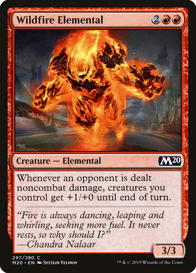 Wildfire Elemental [Core Set 2020] | Cracking-Singles