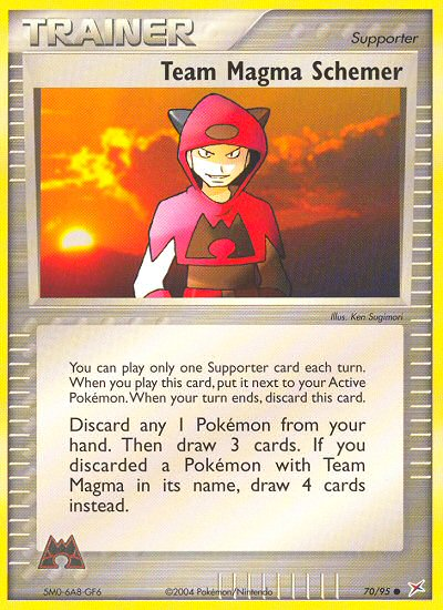 Team Magma Schemer (70/95) [EX: Team Magma vs Team Aqua] | Cracking-Singles