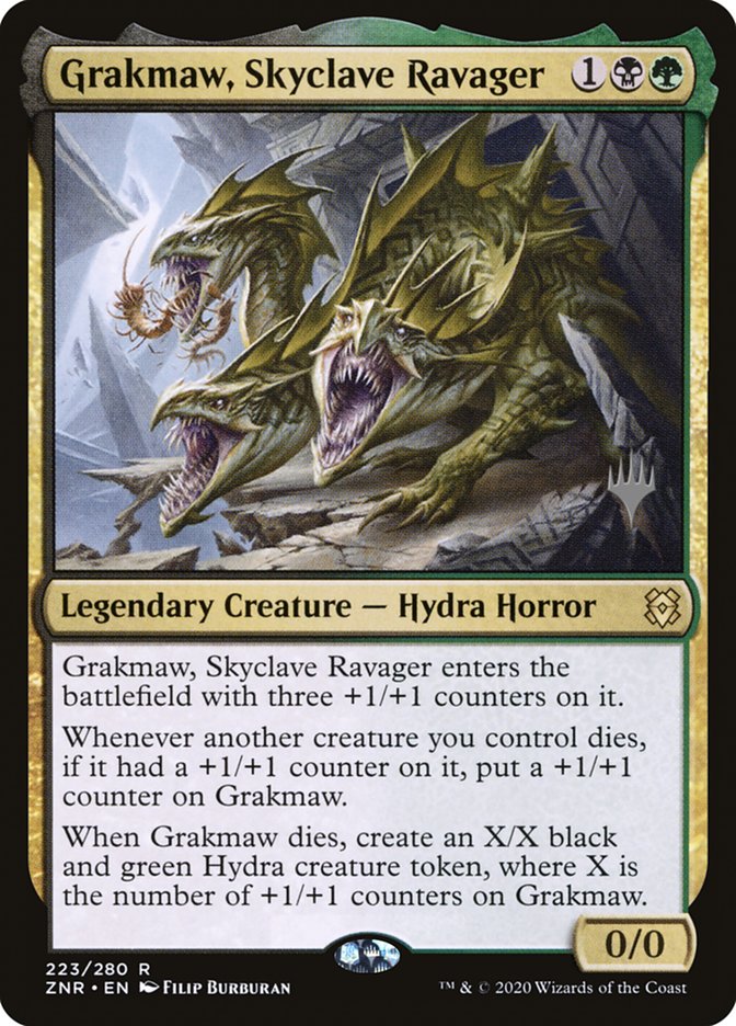 Grakmaw, Skyclave Ravager (Promo Pack) [Zendikar Rising Promos] | Cracking-Singles