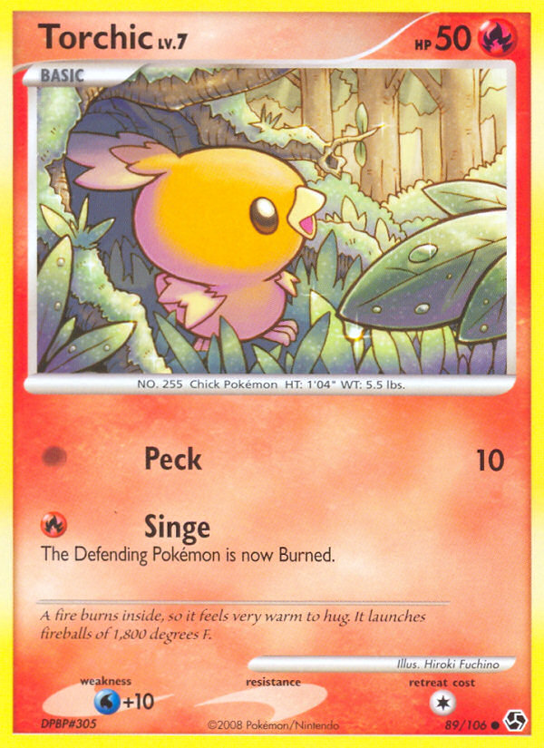 Torchic (89/106) [Diamond & Pearl: Great Encounters] | Cracking-Singles